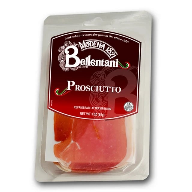 BELLENTANI PROSCIUTTO SLICED 3.0OZ