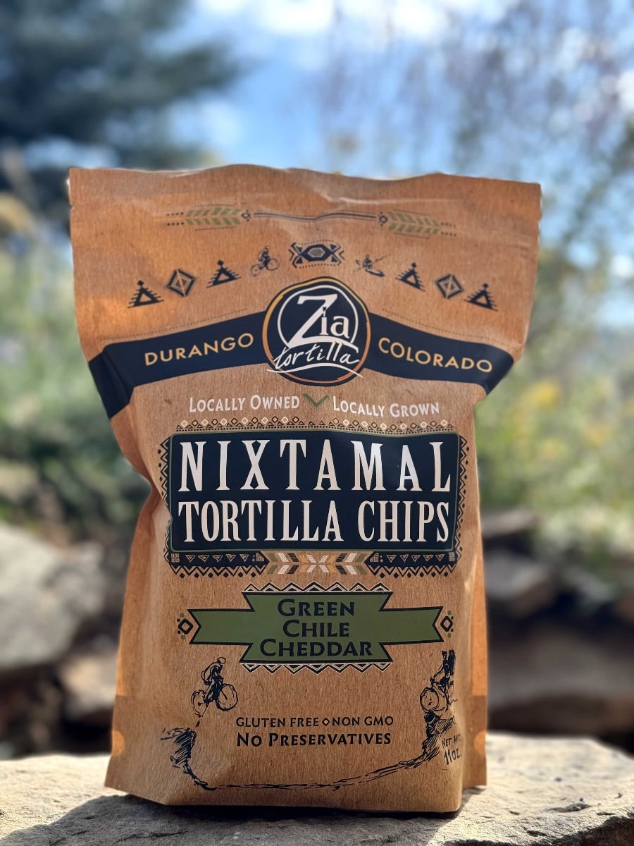 ZIA TORTILLA GREEN CHILE CHEDDAR 11OZ