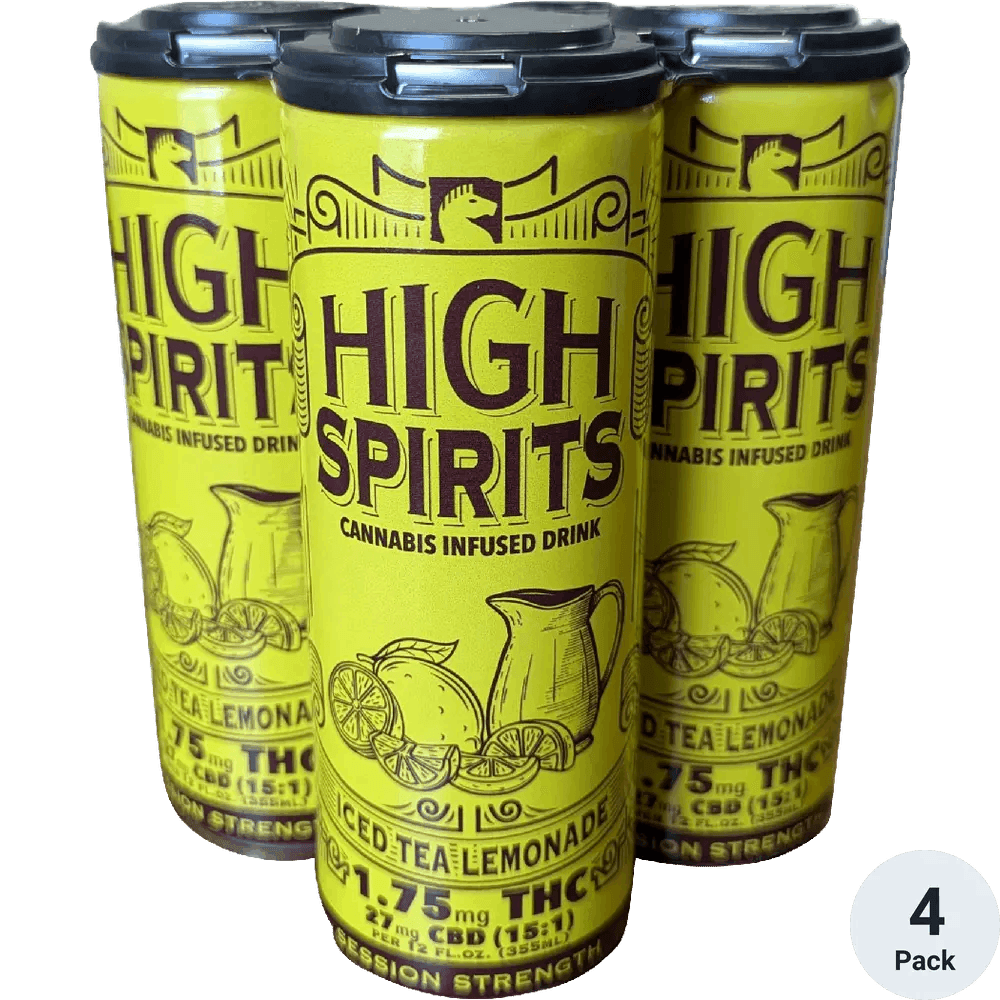 NA-HIGH SPIRITS ICED TEA LEMONADE 355ML