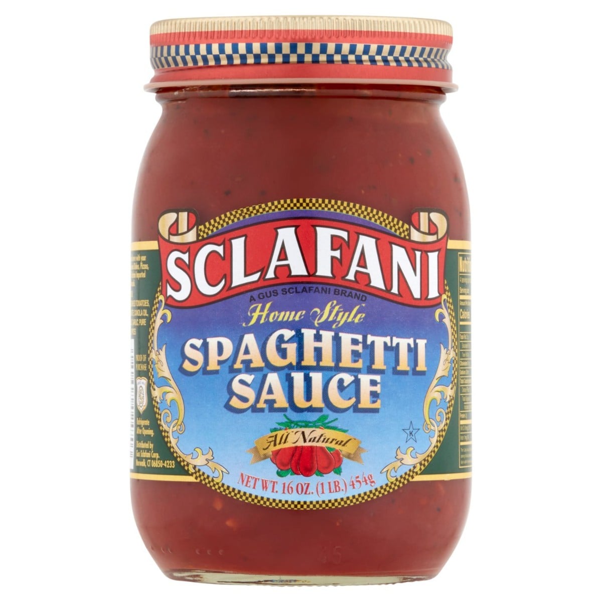 SCLAFANI SPAGHETTI SAUCE 16OZ