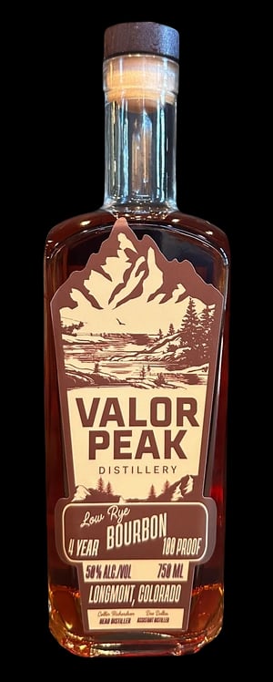 VALOR PEAK BOURBON 750ML
