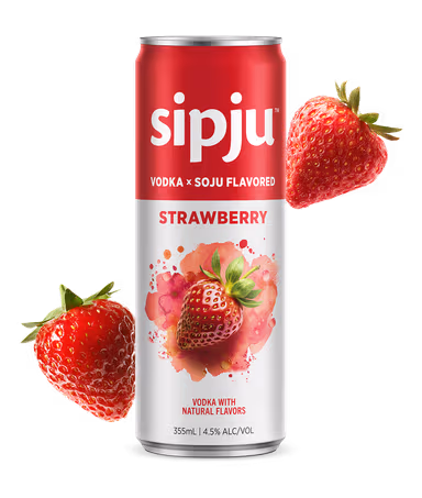 SIPJU STRAWBERRY 4PK