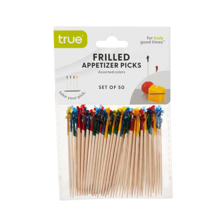 TRUE BRANDS FRILL APP PICKS PACK