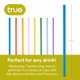 TRUE BRANDS STRAWS BEVERAGE PACK