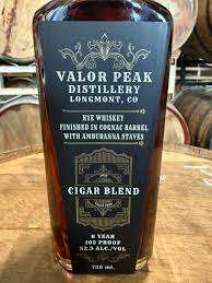 VALOR PEAK RYE CIGAR BLEND 750ML