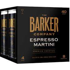 THE BARKER COMPANY ESPRESSO MARTINI 4PKC