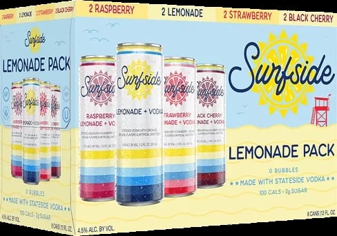 SURFSIDE LEMONADE VARIETY PACK 8PK