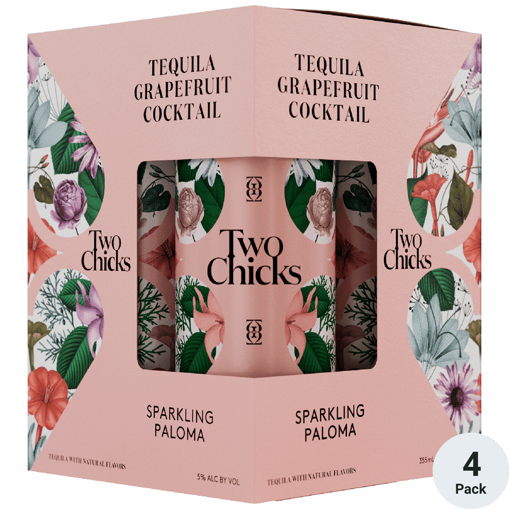 TWO CHICKS SPARKLING PALOMA 4PK