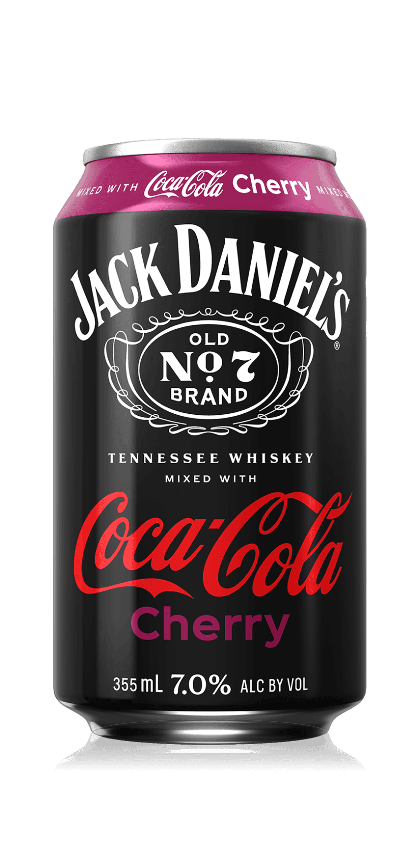 Q-JACK DANIELS WHISKEY & CHERRY COKE 355ML
