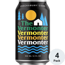 SHACKSBURY CIDER CO THE VERMONTEER 4PK
