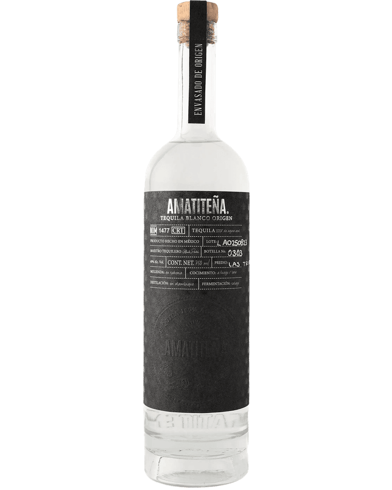 Amatitena Tequila Blanco Origen 98pf 750ML
