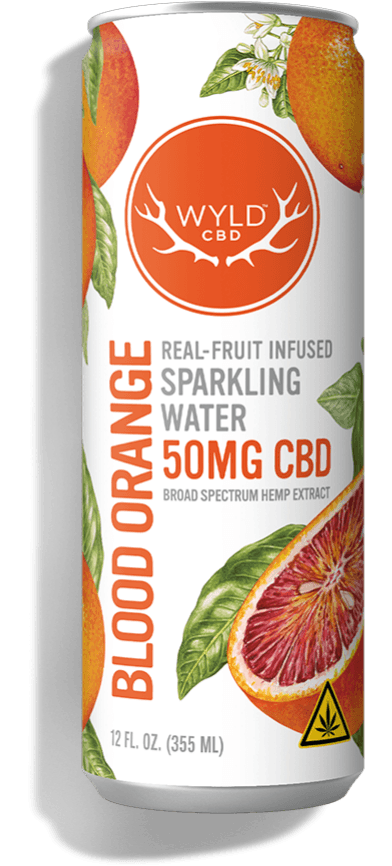 WYLD CBD BLOOD ORANGE 12OZ