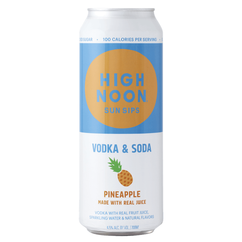 HIGH NOON PINEAPPLE VODKA SODA 700ML