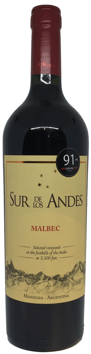 SUR DE LOS ANDES MALBEC 750ML