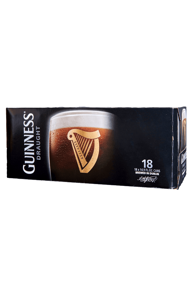 GUINNESS DRAUGHT 14.9OZ CANS 18PK