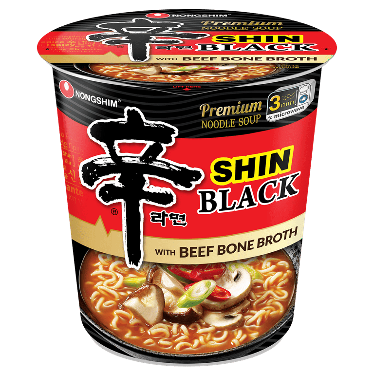 NONGSHIM SHIN RAMYUN BLACK BEEF 3.5OZ