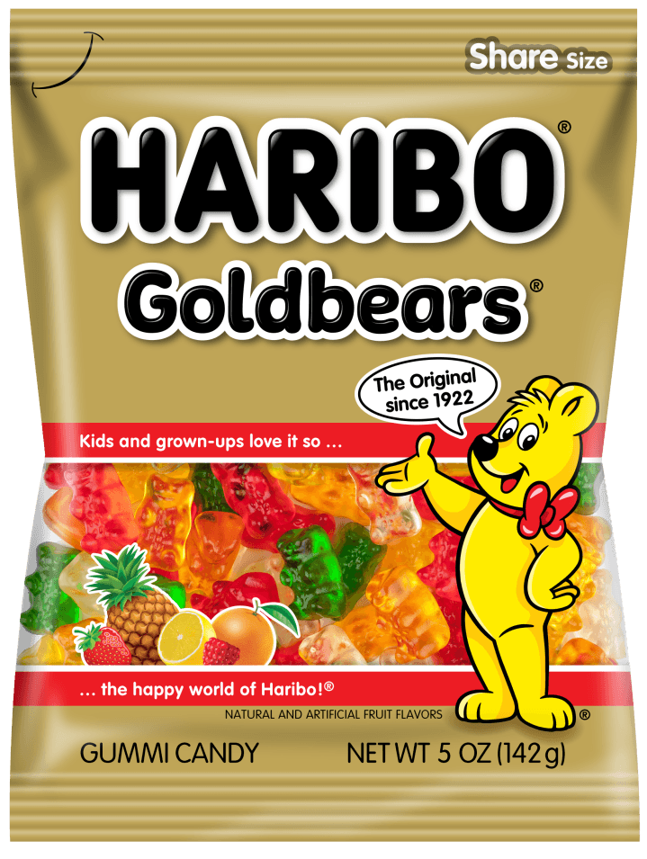 HARIBO GUMMIES GOLD BEARS 5.0OZ