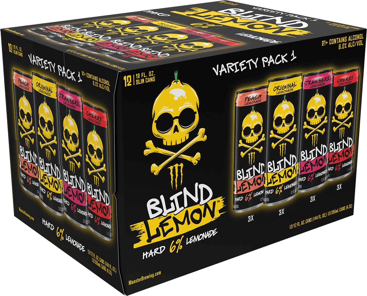 BLIND LEMON SAMPLER LEMONADE 12PK