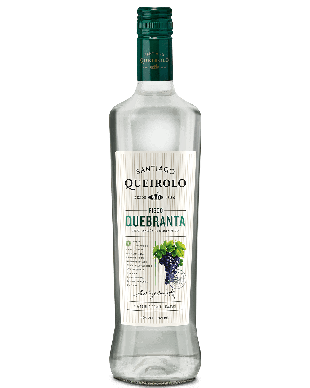 SANTIAGO QUEIROLO PISCO QUEBRANTA 750ML