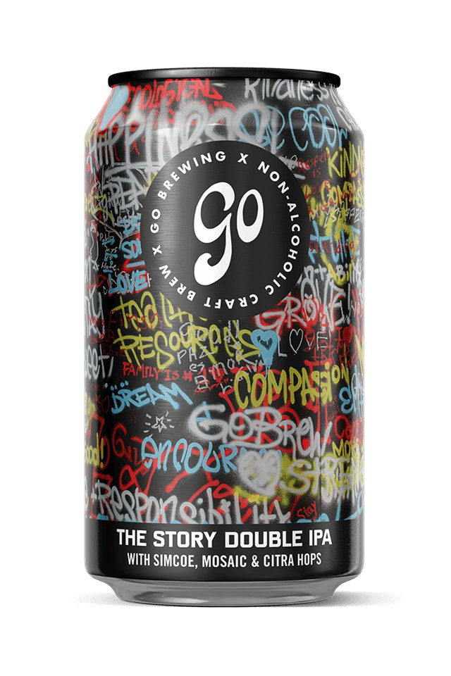 GO BREWING Story DBL IPA NA Cans 6PK