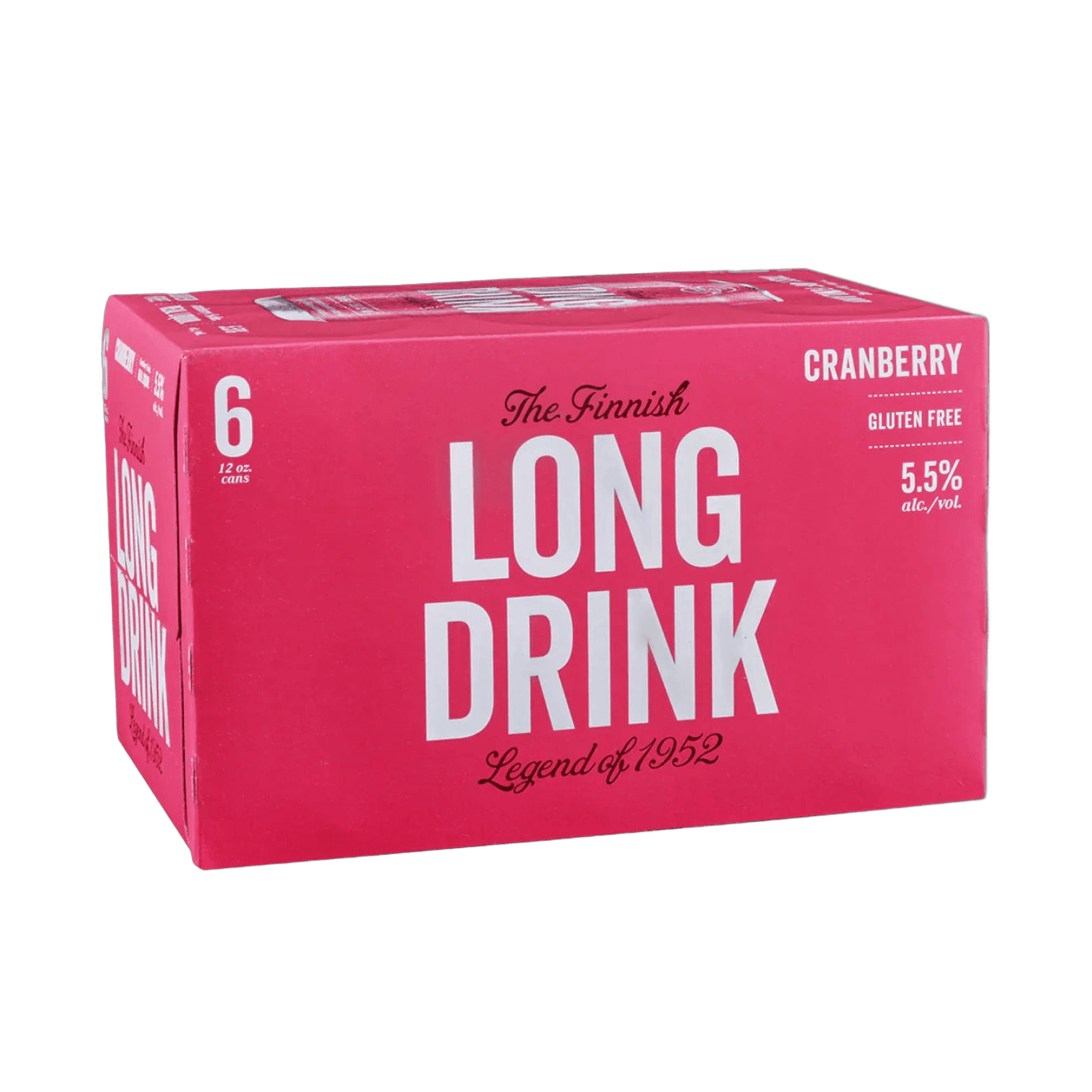 LONG DRINK PREMIX CRANBERRY 6PK