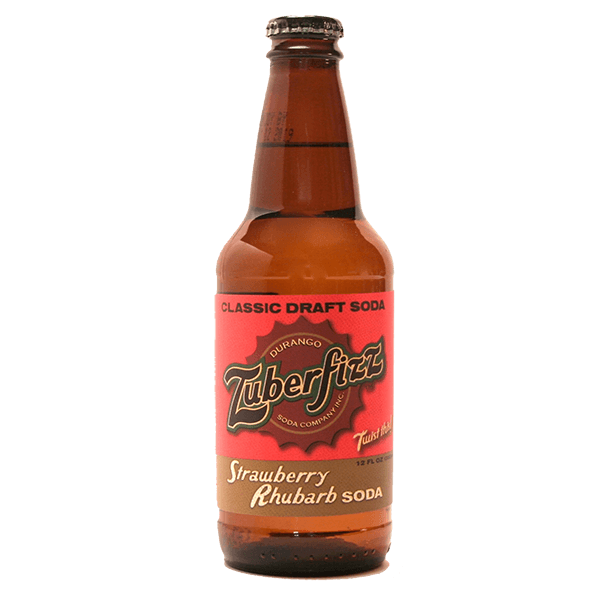 NA-ZUBERFIZZ SODA STRAWBERRY RHUBARB 12OZ