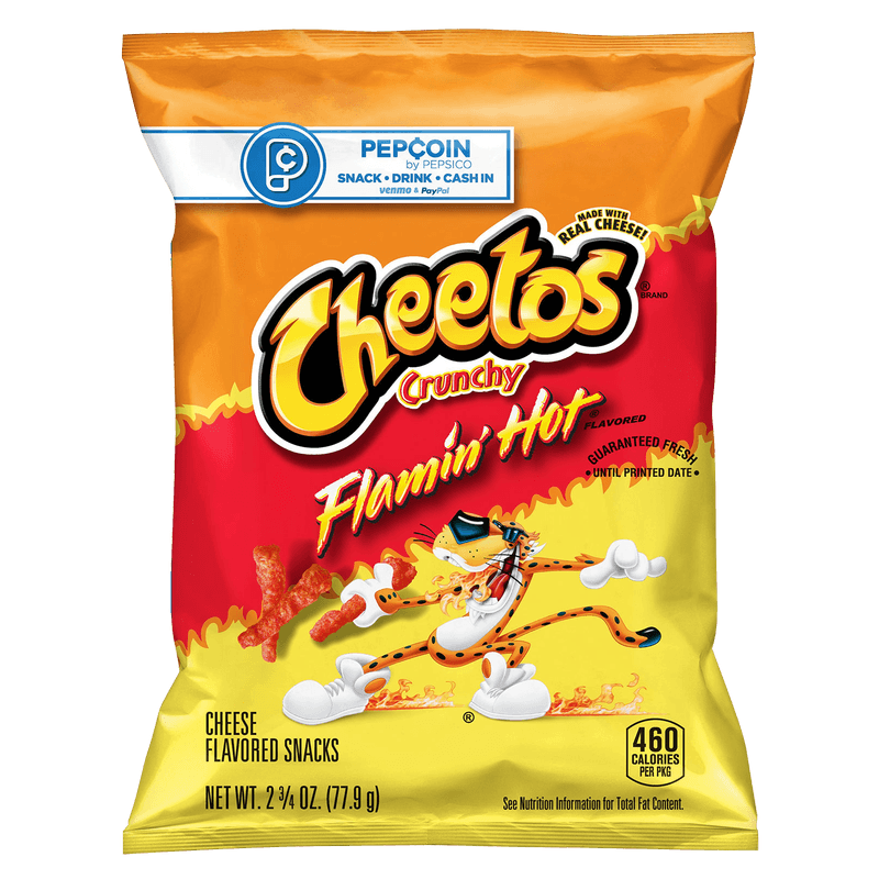 CHEETOS FLAMING HOT 2.75OZ