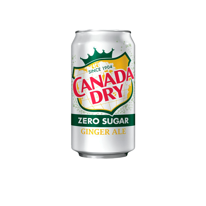 NA-CANADA DRY ZERO GINGERALE 12OZ
