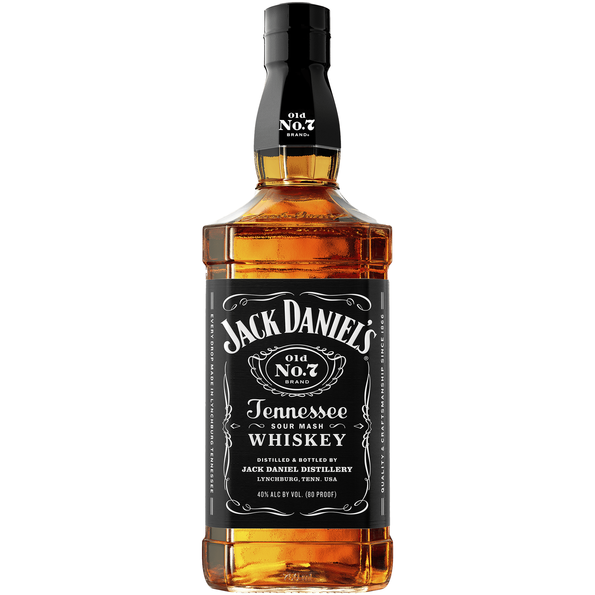 JACK DANIELS BLACK LABEL WSKY 750ML