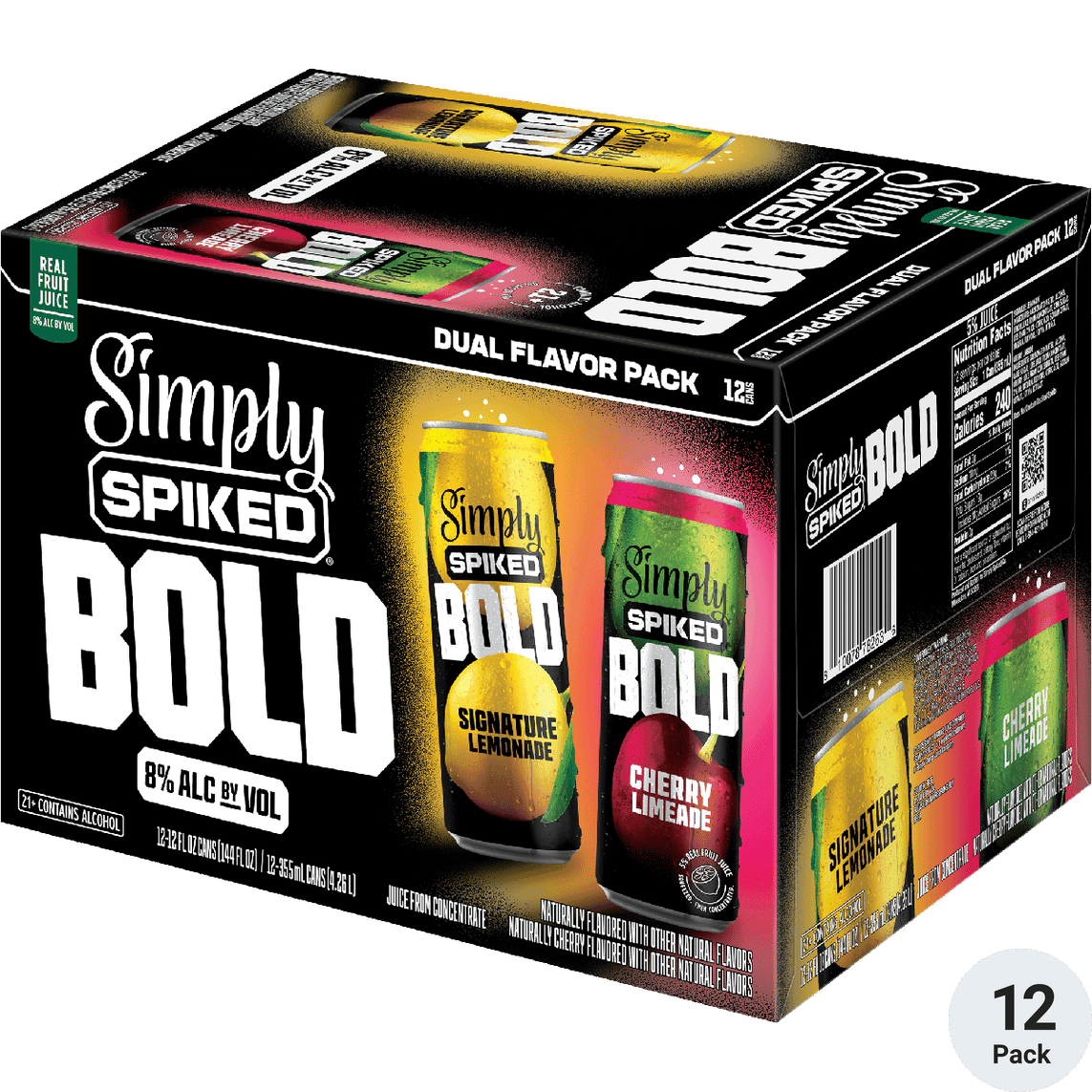 SIMPLY SPIKED SAMPLER SPIKED BOLD 12PK