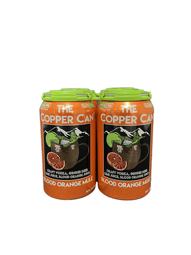 THE COPPER CAN BLOOD ORANGE MULE 4PK