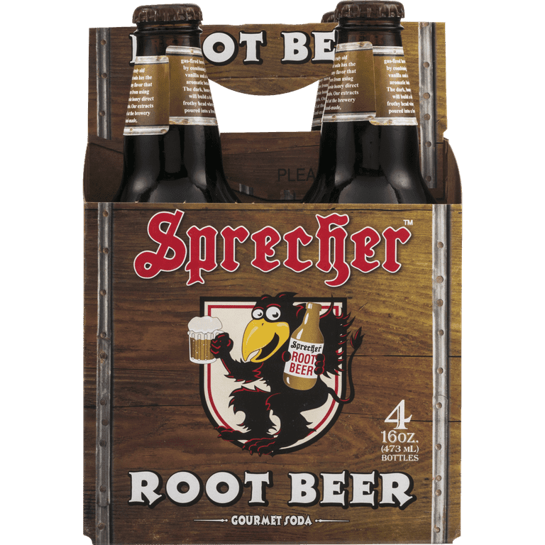 NA-SPRECHER SODA ROOT BEER 4PK