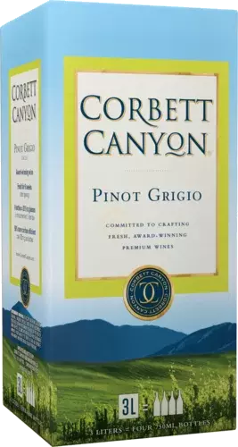 CORBETT CANYON BOX PINOT GRIGIO 3L