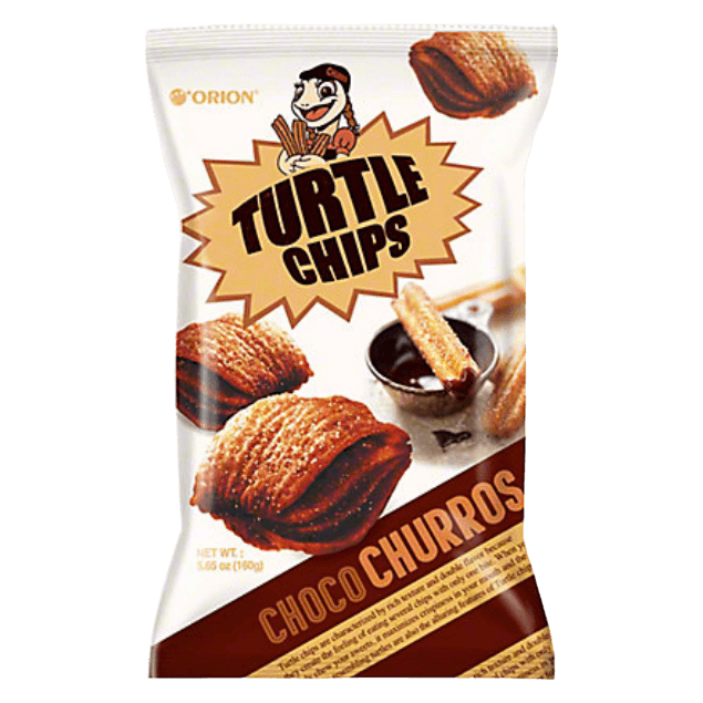 TURTLE CHIPS CHOCO CHURROS 5.6OZ