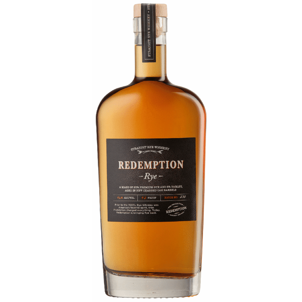 REDEMPTION WHISKEY RYE 750ML