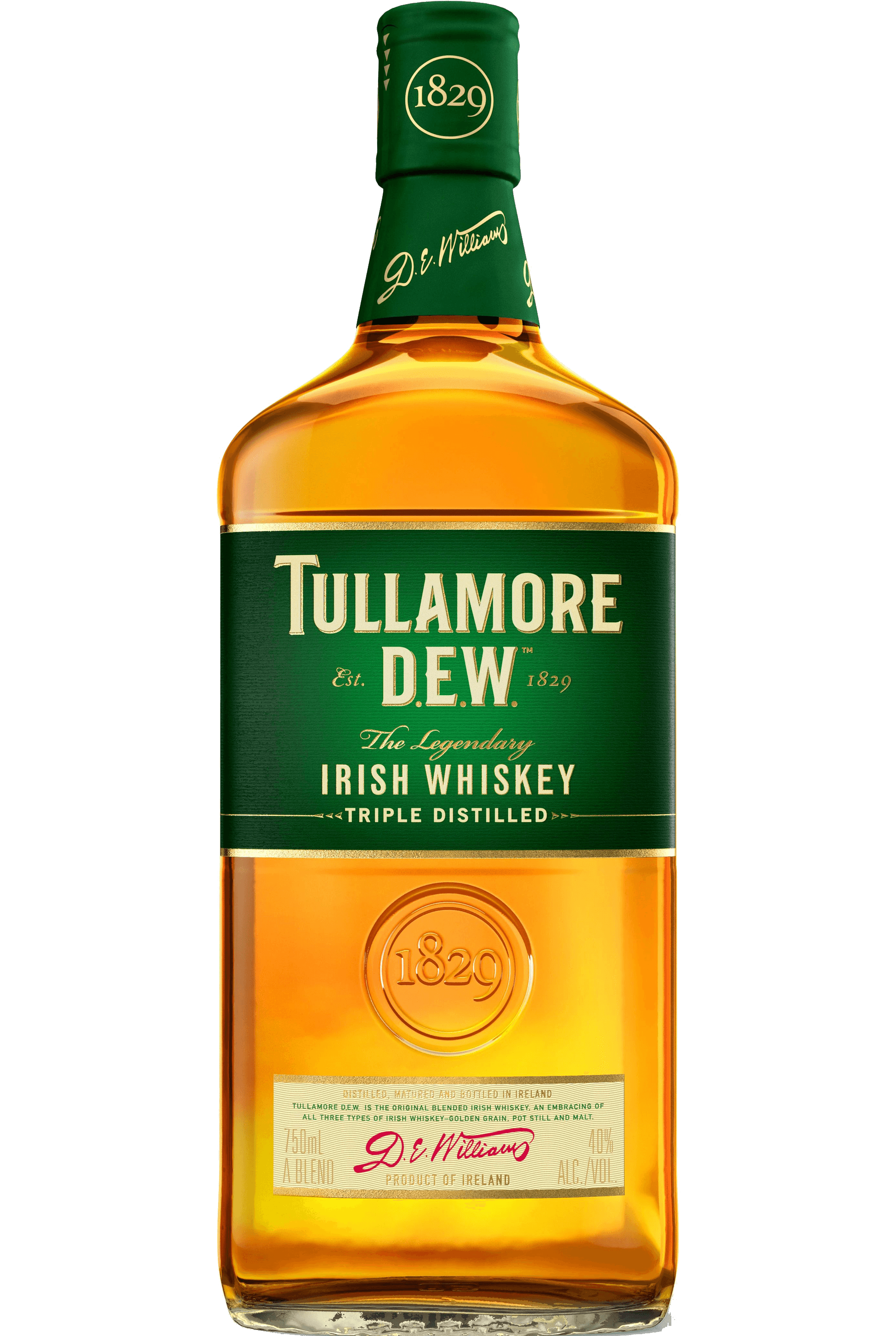 TULLAMORE DEW IRISH WHISKEY 750ML