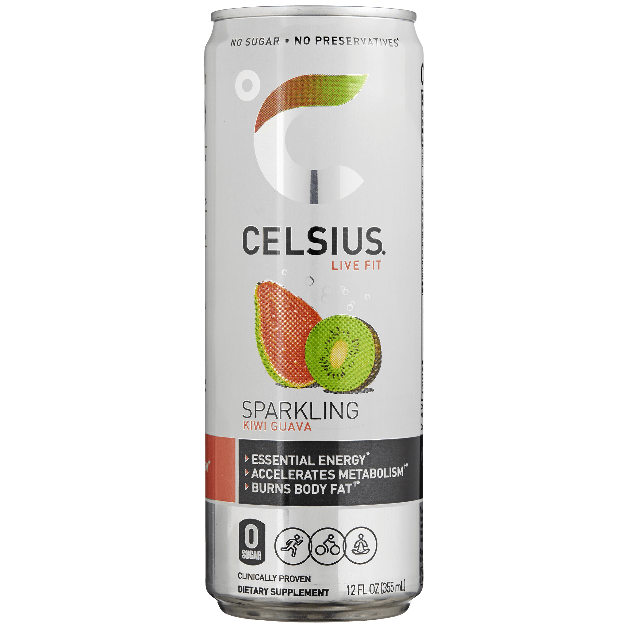 CELSIUS SPARKLING KIWI GUAVA 12OZ