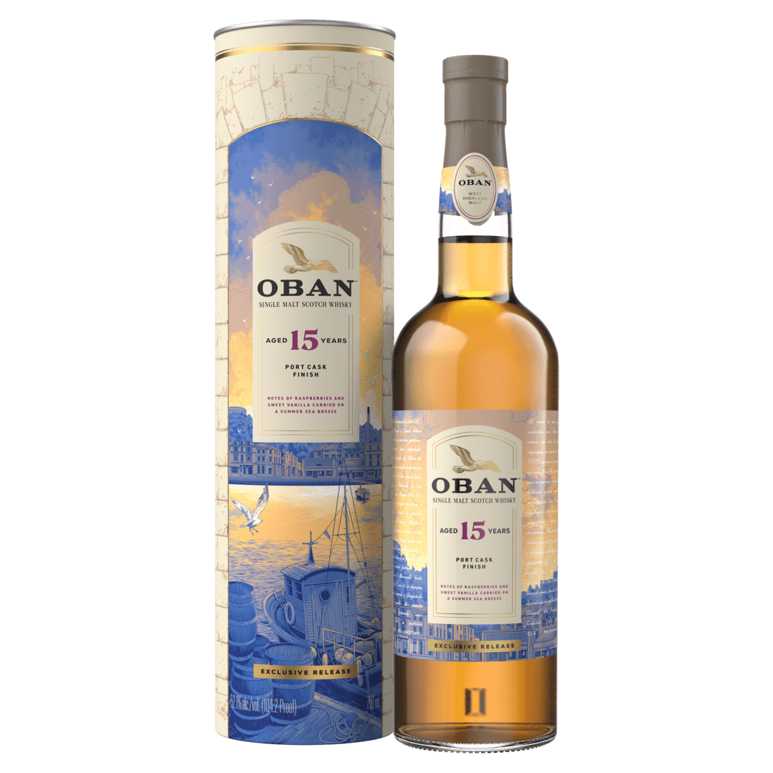 OBAN (HIGHLAND) 15YR Port CASK finish 750ML