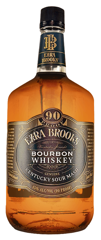 EZRA BROOKS BLENDED WHISKEY 1.75L