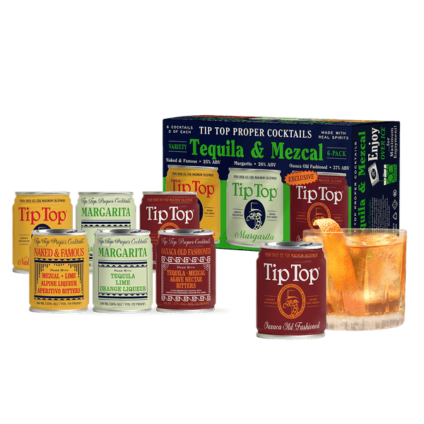 TIP TOP COCKTAILS SAMPLER TEQUILA/MEZCAL 6PK