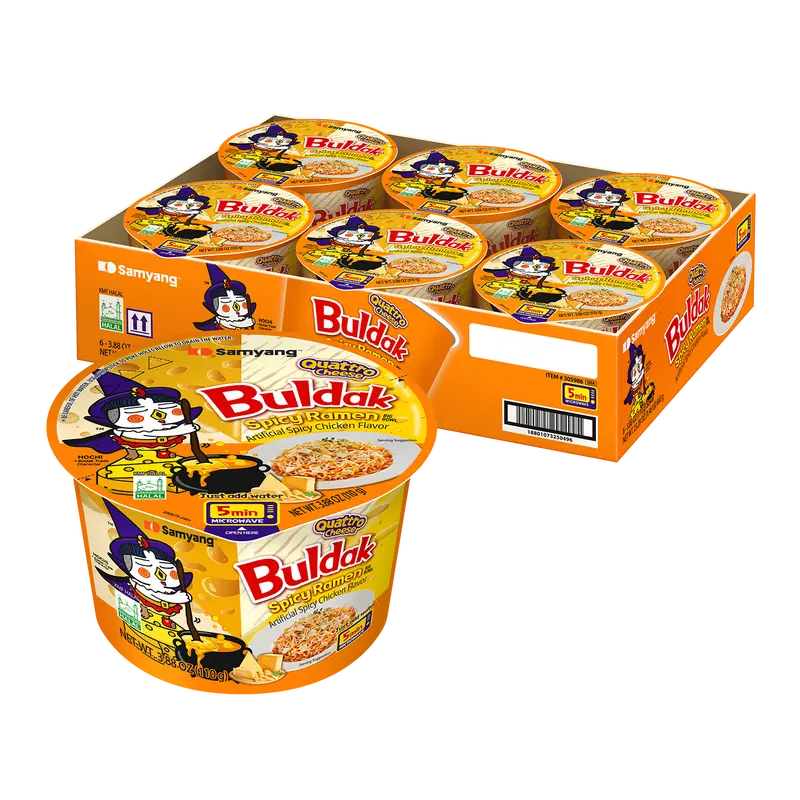BULDAK SPICY QUATTRO CHEESE 3.75OZ