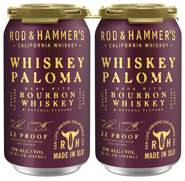 ROD & HAMMERS WHISKEY PALOMA 4PK