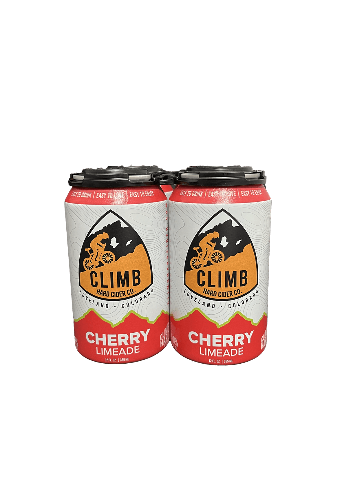 CLIMB HARD CIDER CO. CHERRY LIMEADE CIDER 6PK