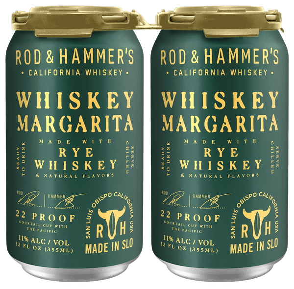 ROD & HAMMERS WHISKEY MARGARITA 4PK