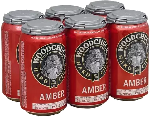 WOODCHUCK AMBER 12OZ CANS 6PK