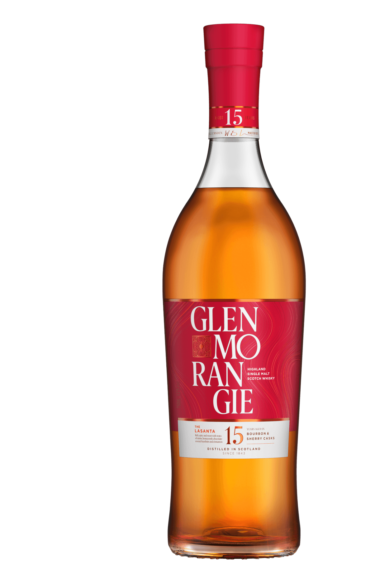 GLENMORANGIE (HIGHLAND) 15 YEAR THE LASANTA 750ML