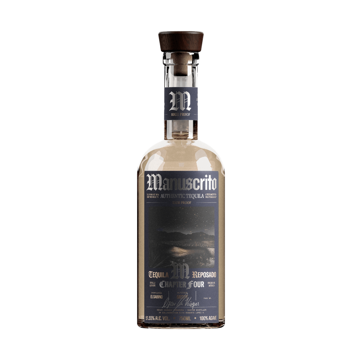 MANUSCRITO REPO HIGH PROOF 750ML