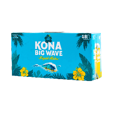 KONA BIG WAVE ALE 12OZ CAN 18PK