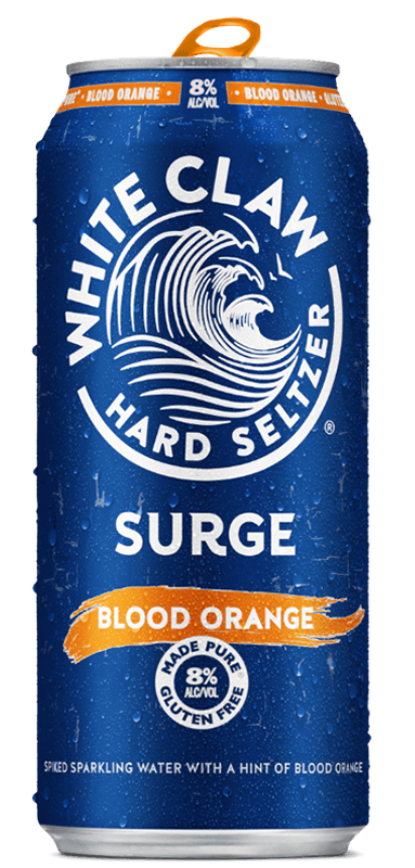 WHITE CLAW SURGE BLOOD ORANGE 19OZ CAN
