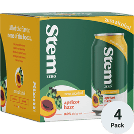 STEM CIDERS APRICOT HAZE 12OZ 4PK